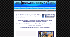 Desktop Screenshot of bigdaddybodyart.com